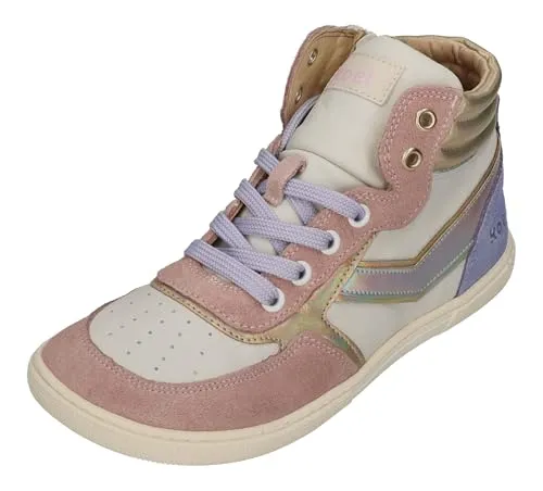 KOEL Barefoot Kinderschuhe - Sneakers Danish Nappa 610 in Pink, Größe 34 EU - Sneaker mit flexiblem Design für gesundes Wachstum der Füße, ideal für aktive Kinder.