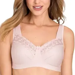 Miss Mary Broderie Anglais Soft Bra BH Rosa B 85 Damen