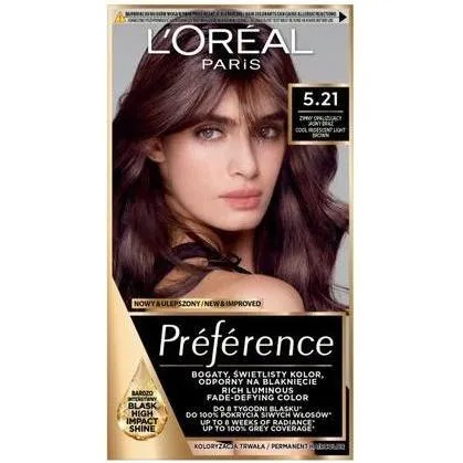 L’Oréal Paris Préférence Haarfarbe Farbton 5.21 Cool Iridescent Light Brown 1 St.