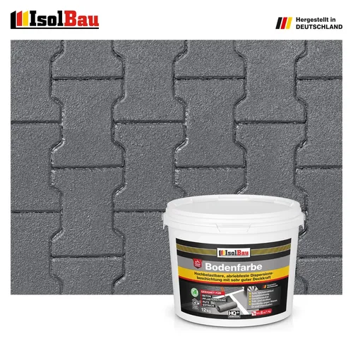 Bodenfarbe Betonfarbe Anthrazit 12 kg