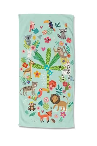 Muller Strandtuch, 75 x 150 cm, Polyester, Nr. 6920, Mehrfarbig