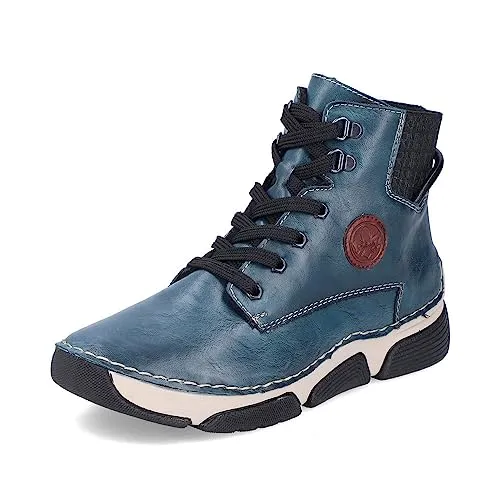 Rieker Damen High-Top Sneaker 45943 in blau von Rieker