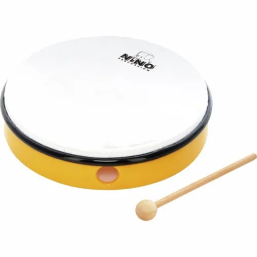 NINO5Y Handtrommel Gelb - Percussion – Unzerbrechliche Kessel und langlebige Synthetikfelle sorgen für jahrelangen Musikspaß und vielseitige Klangerlebnisse.