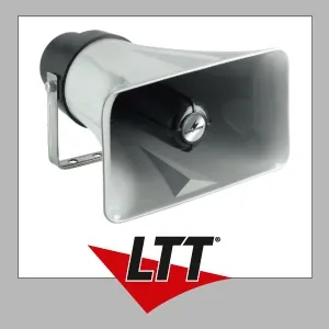 MONACOR IT-20 Druckkammerlautsprecher in grau von MONACOR