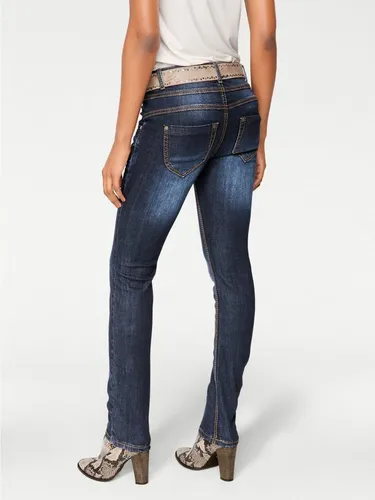 heine Bequeme Jeans Skinny-Jeans leicht vertieft von Heine