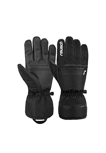Reusch Snow King Unisex Winterhandschuhe - Wintersport-Bekleidung: Garantiert winddicht und extra atmungsaktiv, ideal für Skifahren und Winterspaziergänge. Mit TecFill-Isolierung für angenehme Wärme und innovativem Pull & Penetrate Loop für einfachen Komfort.