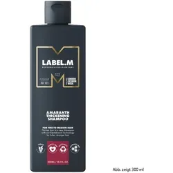 label.m Amaranth Thickening Shampoo für Extra-Volumen 1000 ml - Shampoos für Damen, verleiht Glanz und Volumen, spendet intensiv Feuchtigkeit und stärkt die Haarfasern, vegan und ohne Sulfate.