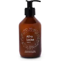 Afrolocke Leave-in 250 ml - Vegane Leave-In Pflege für lockiges Haar. Sie spendet Feuchtigkeit, definiert Locken und verbessert die Kämmbarkeit, ohne zu beschweren. Ideal für die tägliche Anwendung.