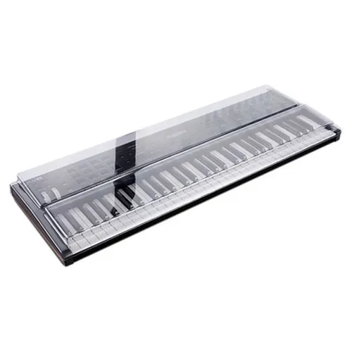 Decksaver Arturia Keylab 61 MK2 - Zubehör DJ - Schützt den Arturia Keylab 61 MK2 vor Staub, Schmutz und Flüssigkeiten mit einer hochwertigen Polycarbonat-Abdeckung in milchiger Transparenz.