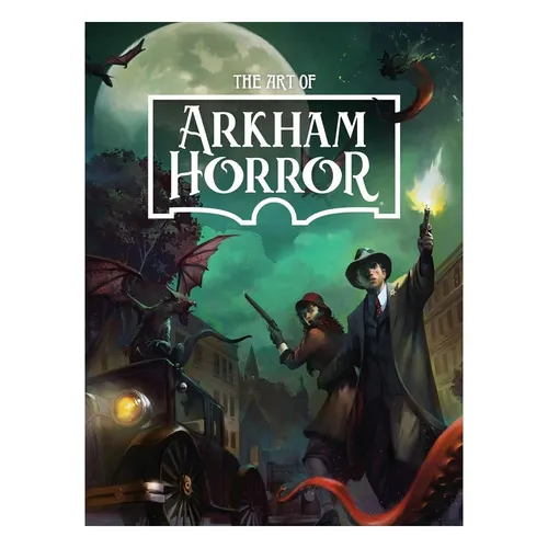 The Art of Arkham Horror von Asmodee / Dark Horse Comics - Kunstbuch für Fans von Arkham Horror, bietet faszinierende Einblicke in die kreative Welt des Spiels.