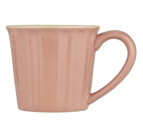 Ib Laursen Tasse Kaffeebecher 270ml Mynte - Keramik Becher in Coral Almond, stilvoll und ideal für gemütliche Kaffeepausen