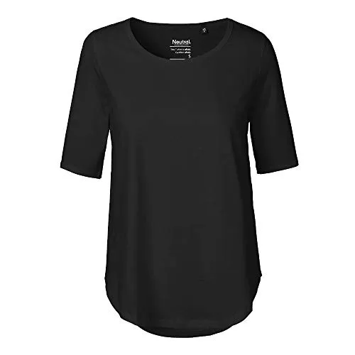 Neutral - Damen Halbarm Shirt / Black, XL
