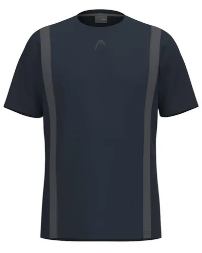 Head Tennis-Tshirt Club 25 Tech (100% Polyester, atmungsaktiv) 2025 navyblau Jungen, Größe: 176