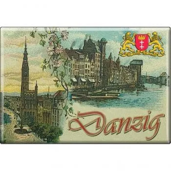 Magnet - Danzig - Gr.8x5,5 cm - 37608 - Küchenmagnet