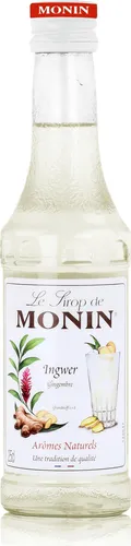 Monin Ingwer Sirup 250 ml - Für Cocktail und Kaffee (1er Pack)