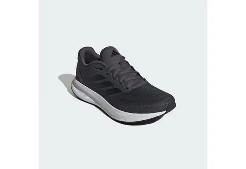 adidas Performance RUNFALCON 5 LAUFSCHUH - Laufschuhe in Grey Six/Core Black/Cloud White mit CLOUDFOAM-Dämpfung für optimalen Komfort beim Laufen.