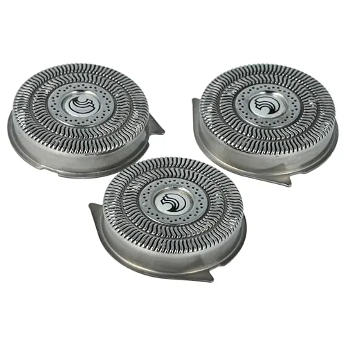 vhbw 3x Rasierklingen kompatibel mit Philips HQ8100, HQ8140, HQ8141, HQ8142, HQ8150, HQ8155, HQ8160, HQ8170C&C, HQ8172, HQ8173, HQ8174, HQ8175, HQ8180 Rasierer - Ersatzklingen
