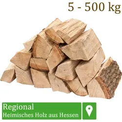 Kaminholz Eiche 25 cm - Ofenfertig & Hochwertig - Hochwertiges Brennholz aus 100% Eiche, ideal für Kamin, Ofen oder Grill. Kammergetrocknet mit unter 18% Restfeuchte, sofort einsatzbereit. Erhältlich in verschiedenen Mengen für jeden Bedarf.