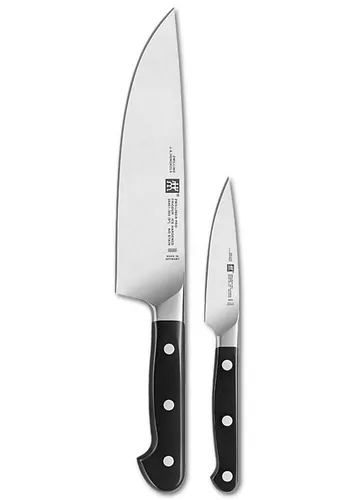 ZWILLING Pro Messerset - 2-teilig (38430-004) - Küchenmesser Set mit Filetier- und Spickmesser sowie Kochmesser, aus hochwertigem Edelstahl für präzise Schnitte und langlebige Schärfe.