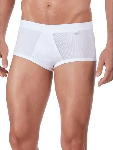 HUBER Herren Huber Herren mit Eingriff Slip, Weiß (Weiss 0500), XL EU
