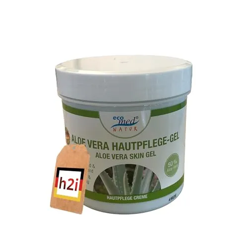 Aloe Vera Hautpflege-Gel – 250 ml – Feuchtigkeitsspendende Hautpflege für Gesicht & Körper – Schnell einziehendes Gel mit Aloe Vera – Für alle Hauttypen