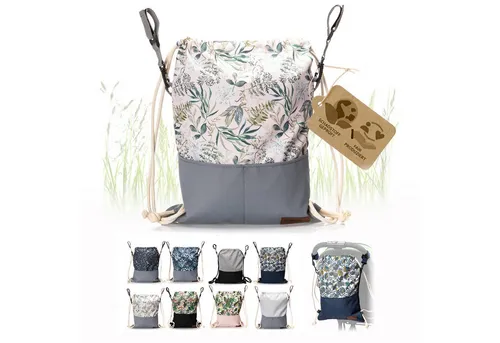 BambiniWelt by Rafael K. Wickeltasche Wickeltasche BEUTEL für Kinderwagen Buggy Babytasche