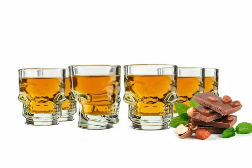 Schnapsgläser Totenkopf Shotgläser Schädel Schnaps Shots Stamper Vodkagläser 6