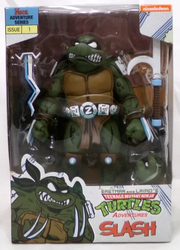 Teenage Mutant Ninja Turtles - Slash Actionfigur 18cm - Actionfigur von Slash aus Teenage Mutant Ninja Turtles, 18 cm groß und original lizenziert – perfekt für Sammler und Fans der Comics!