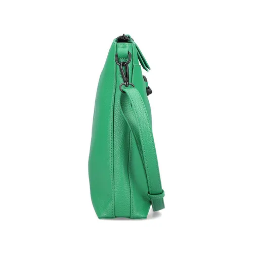 Rieker Damen Umhängetasche Kettendetail Crossbody Bag H1522, Farbe:Grün