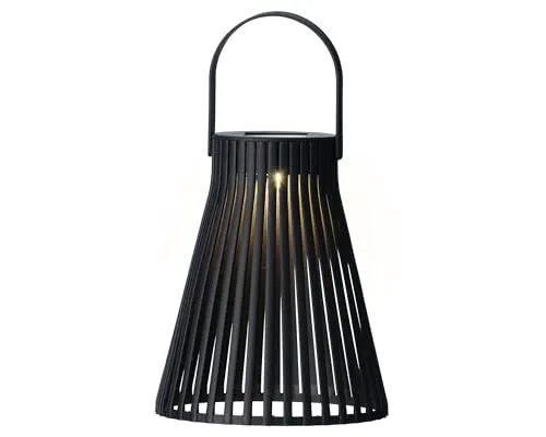 Lumineo Solar Gartenleuchte Laterne 14x18cm Kunststoff