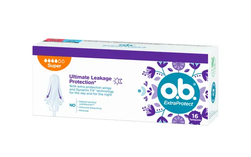 o.b. Extra Protect Super Tampons 16 St.
