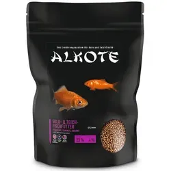 AL-KO-TE Gold- & Teichfisch 2 mm - 9kg für Kaltwasserfische - Hochwertiges Hauptfutter für Gold- und andere Kaltwasserfische, fördert gesundes Wachstum und lebendige Farben.