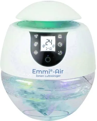 EmmiDent Emmi-air 15 Luftreiniger - Luftreiniger für ein besseres Wohlbefinden, neutralisiert Gerüche und filtert Schadstoffe durch Ionen-Technologie für frische Raumluft.