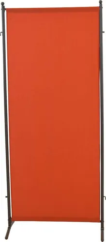 Merxx Sichtschutz Textil 82 x 190 cm – Segmentterracotta mit Stahlgestell - Gartenliegen - Genießen Sie mehr Privatsphäre in Ihrem Garten mit diesem flexiblen Sichtschutz, der durch seinen pulverbeschichteten Stahl und Textilbespannung Wohnlichkeit schafft.