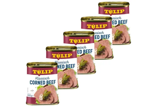 TULIP Wurstkonserve 340g Corned Beef Delikatesse von TULIP