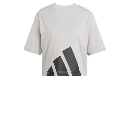 adidas Sportswear Longsleeve ESSENTIALS BIG LOGO BOYFRIEND T-SHIRT grau XXS (26/28) - Stylisches Shirt für Damen, aus 100% Baumwolle, angenehm zu tragen und perfekt für lässige Outfits.