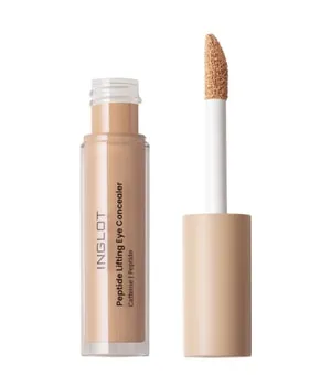 INGLOT Peptide Lifting Eye Concealer 4.6 ml - 204 Medium Beige - Concealer mit Peptiden für straffende Wirkung, kaschiert Unebenheiten und sorgt für einen natürlichen Glättungseffekt ohne Faltenbetonung. Ideal für empfindliche Haut unter den Augen.