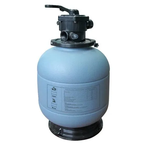 Gre FIS400 Sandfilter ohne Pumpe für Pools - Effektiver Sandfilter für freistehende, eingelassene oder Aufstellpools, filtert bis zu 6000 Liter Wasser pro Stunde für kristallklares Poolwasser.