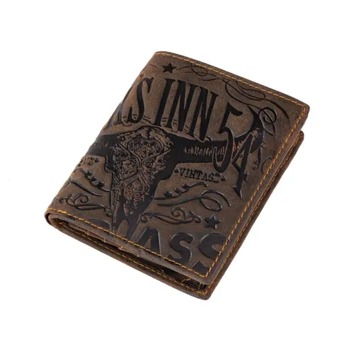 Jack's Inn 54 Leder Geldbörse - Way Brown - Hochwertige Herren Geldbörse aus braunem Leder, bietet ausreichend Platz für Karten und Bargeld - ideal für stilbewusste Männer.