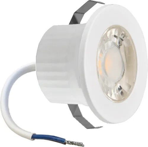 3w Mini LED Einbauleuchte Einbaustrahler Einbauspot Spot Weiß 240 Lumen Schutzart IP54 Warmweiß