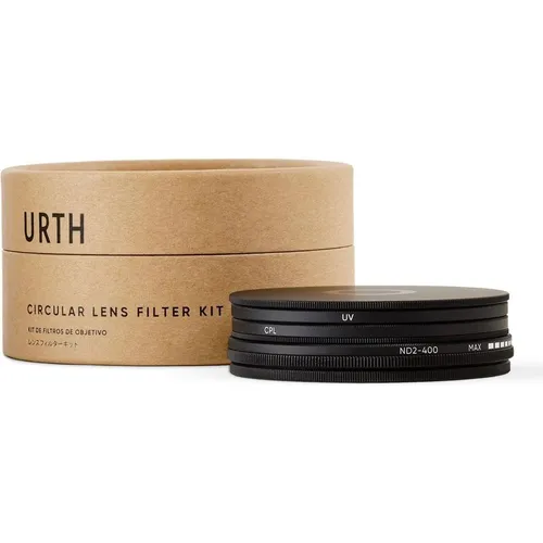 Urth 86mm UV, Circular Polarizing (CPL), ND2 400 Lens Filter Kit (86 mm, UV-Filter) (D236741)