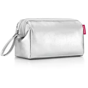 Reisenthel Kosmetiktasche Travelcosmetic, Silber Crackle von reisenthel