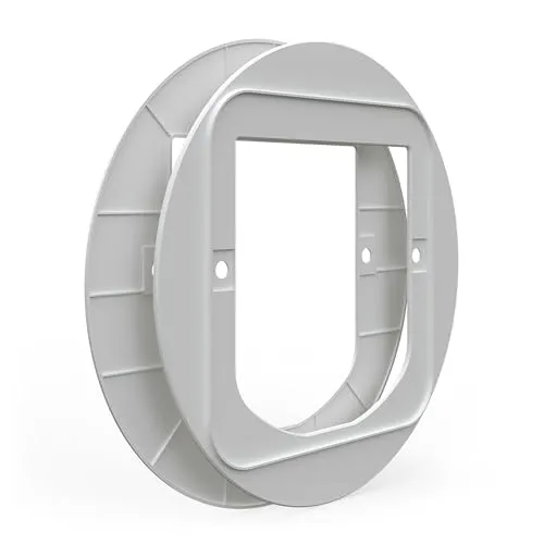 Sure Petcare Microchip Katzenklappe Montageadapter - Für SureFlap Cat Flap, DualScan und Connect Modelle - Weiß