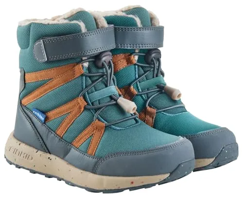 Finkid Winterstiefel Kari Deep Teal/Dark Sage - Stiefel für Jungen, wasserfest und warm gefüttert, ideal für kalte Wintertage und Abenteuer im Freien.