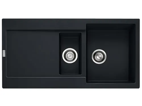 Franke Maris MRG 651 Black Matt Granitspüle in schwarz von Franke