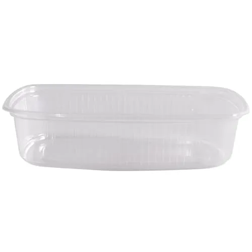 Propack Verpackungsbecher rechteckig, 125 ml, 100 Stück