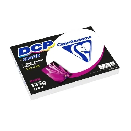 DCP-Papier, 135 g/m², blanko, glänzend, A3, 250 Blatt