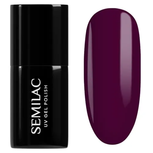 Semilac UV Nagellack 083 Burgundy Wine 7ml Kollektion Allure