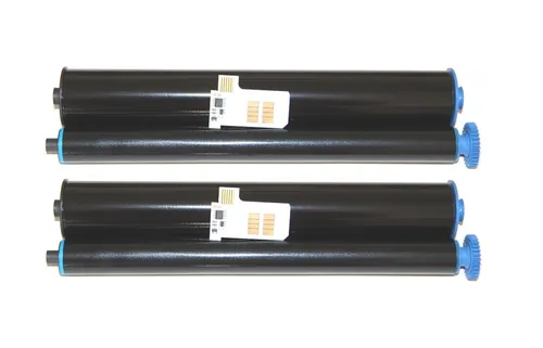 Kompatible Faxrollen für Philips Magic 5 PFA351 und PFA352, 2er Set - Faxrollen & Zubehör, 140 Seiten pro Rolle für optimale Druckqualität, ideal für effiziente Bürokommunikation.