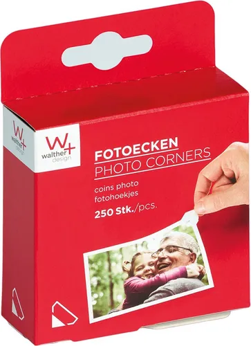 Walther Fotoecken 250 Stück selbstklebend